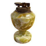 Green onyx table lighter