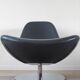 Pair of Tirup Ikea leather armchairs