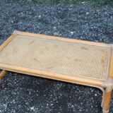 Rattan coffee table and canning