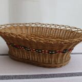Vintage wicker basket