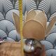 Ceramic lamp, flower