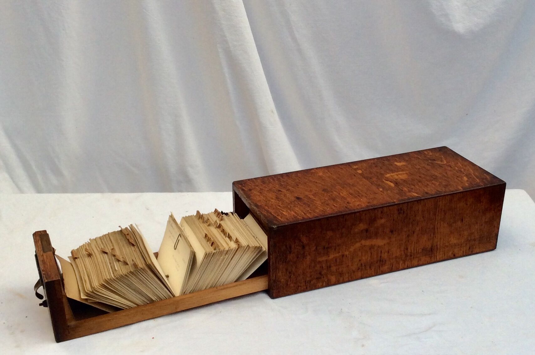 Old drawer with sea army file