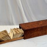 Old drawer with sea army file