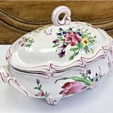 Old Lunéville oval vegetable tureen, street light model