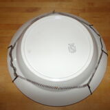 Hollow plate Digoin Sarreguemines pattern
