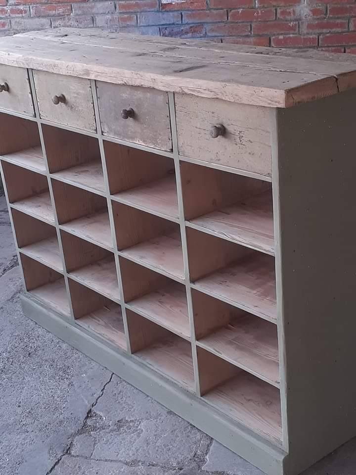 Furniture of trade workshop