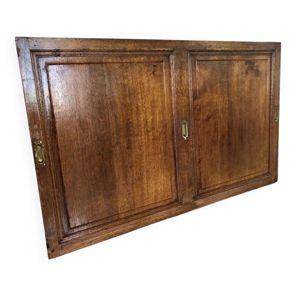 Porte ou tête de lit chêne massif vintage