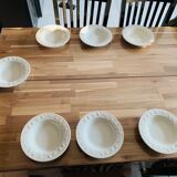 Italian ceramic plates model Fruits