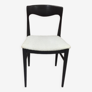 Scandinavian chair reupholstered in French terry