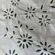 Lot of 2 old embroidered doilies