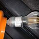 Oplight 75 pendant lamp vintage opaline orange lamp by Hans-Agne Jakobsson