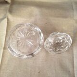 CANDY OR SUGAR BOWL IN CRYSTAL SIZE