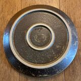 Assiette plate en grès estampillée Keraluc Quimper MPB