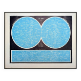 Old astronomical plate, printed in 1905.