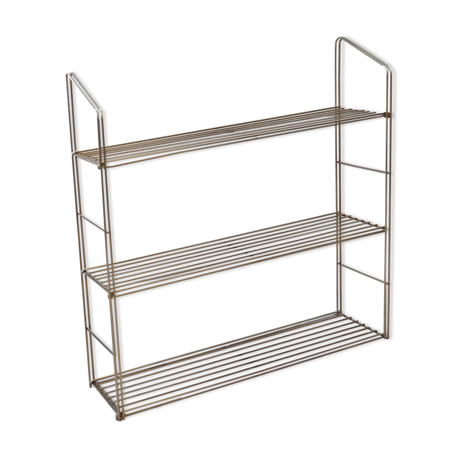 Vintage all-metal string shelf