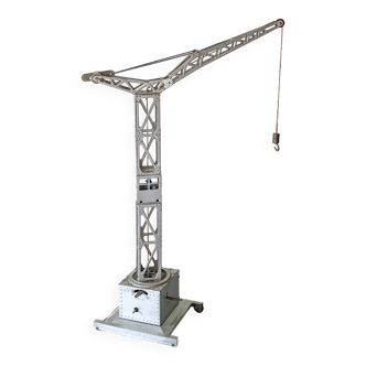 Large metal crane from the joustra brand, model no. 436 dating from 1959