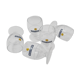 5 ricard glasses