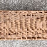 small trunk in old wicker
