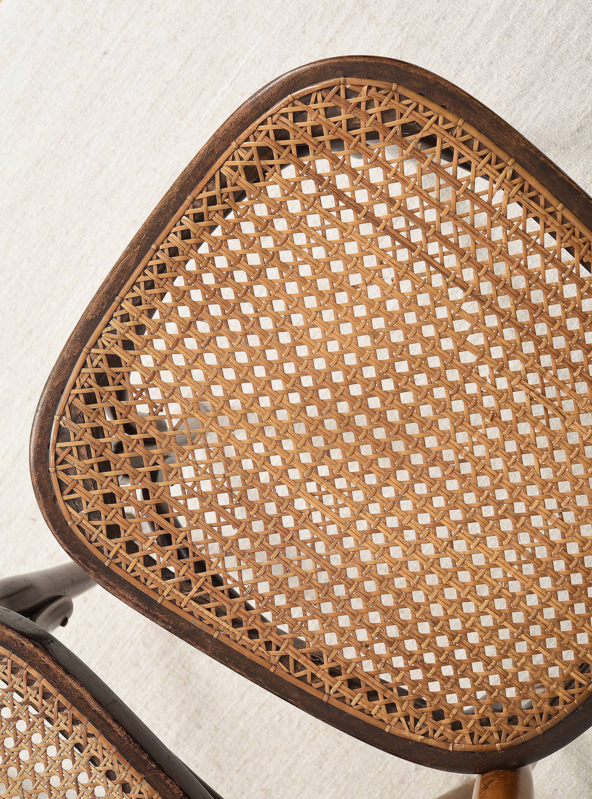 JJ bistro chairs. KOHN bentwood