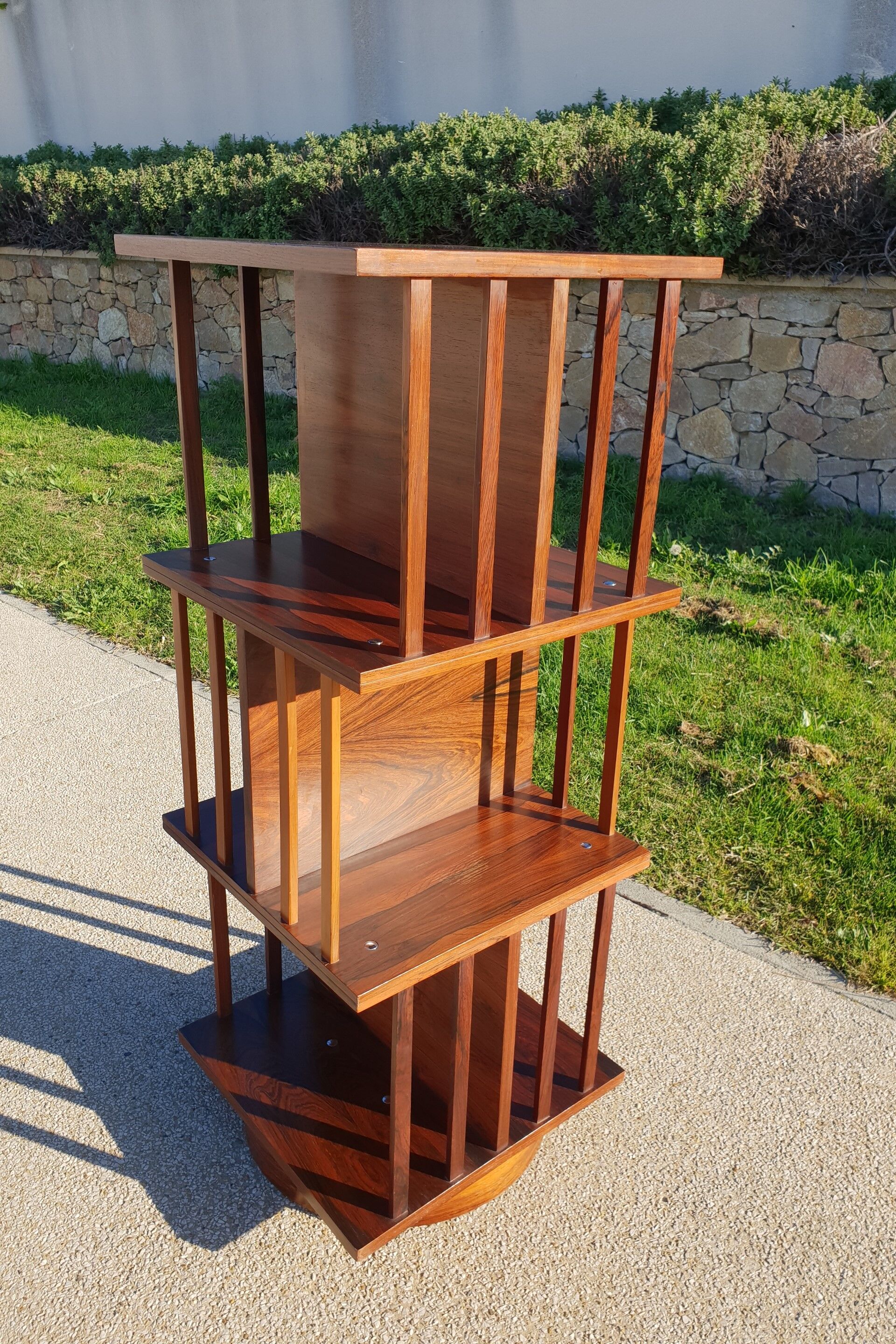 Rosewood revolving library 1970