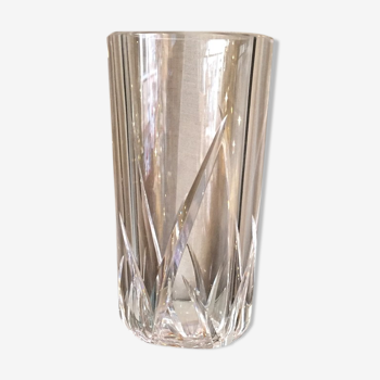 Crystal tube vase wean size