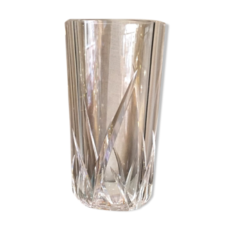 Crystal tube vase wean size