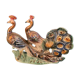 Peacock centerpiece