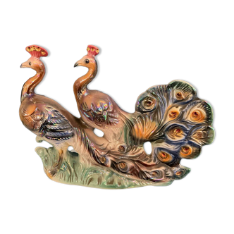 Peacock centerpiece
