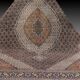 Oriental carpet Tabriz wool and silk: 2.50 x 3.50 metres "Galerie Sardje"