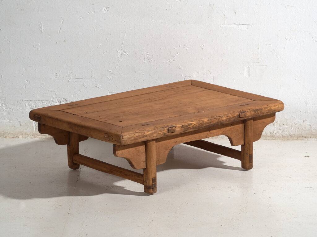 Antique Chinese kang coffee table – Primitive Chinese side table – circa 1900 #16
