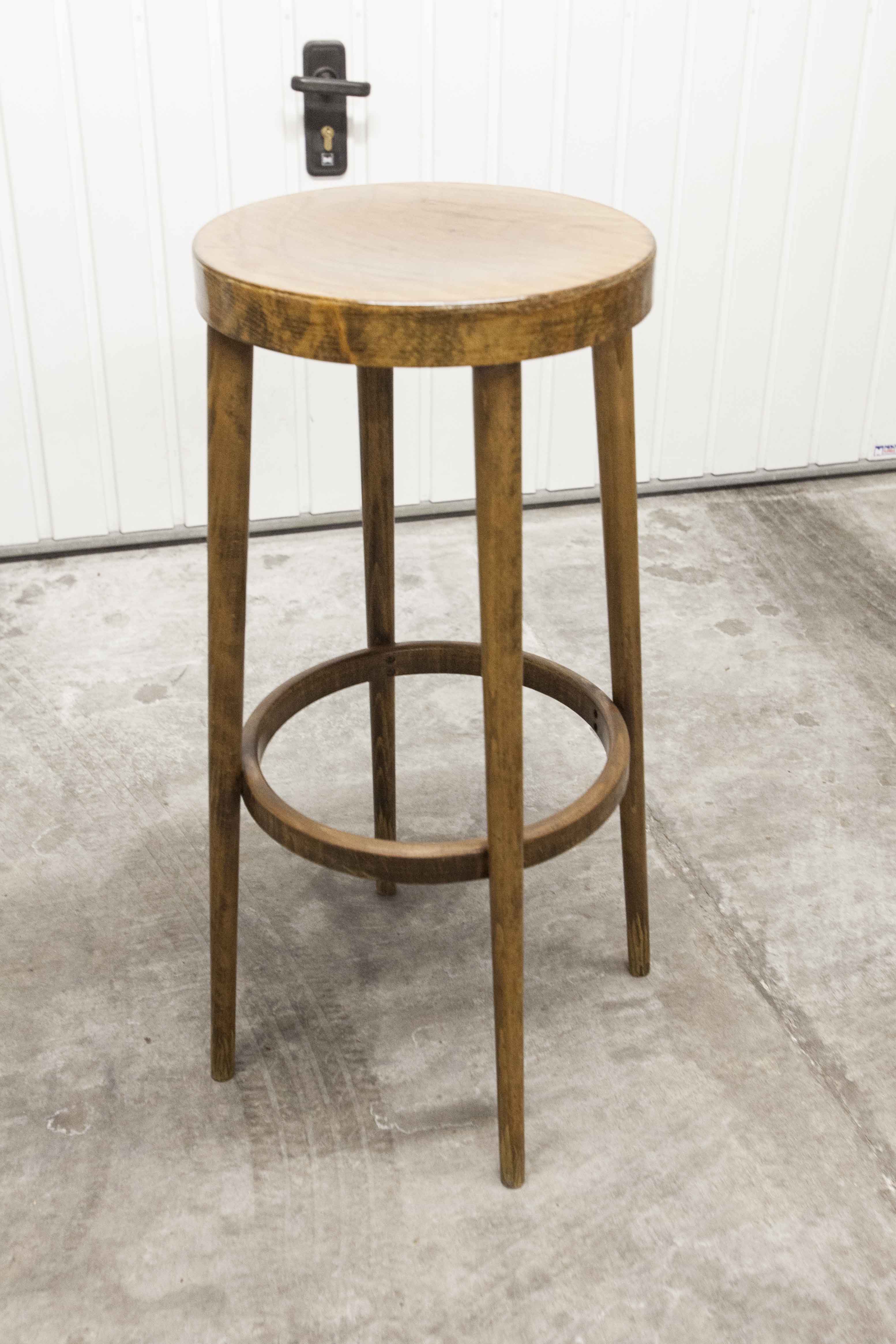 Baumann bar stool 1960 height 78.5cm