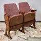 Vintage Red Folding Cinema Chairs, 1970s Czechoslovakia