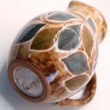 Sixties pitcher with foliage by Jean-Claude Malarmey in Vallauris