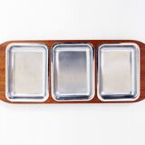 Scandinavian teak tray