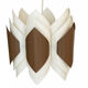 Plastic sheet pendant light "Balett" by Lars Schiøler for Hoyrup lighting