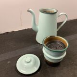 Enamelled coffee maker