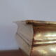 Vintage brass planter