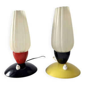 Paire lampes chevet