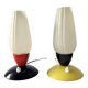 Paire de lampes de chevet 1960