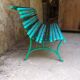 Old garden bench