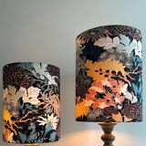 Lampe Fat Lava en forme de pagode Space Age avec glaçure verte dégradée