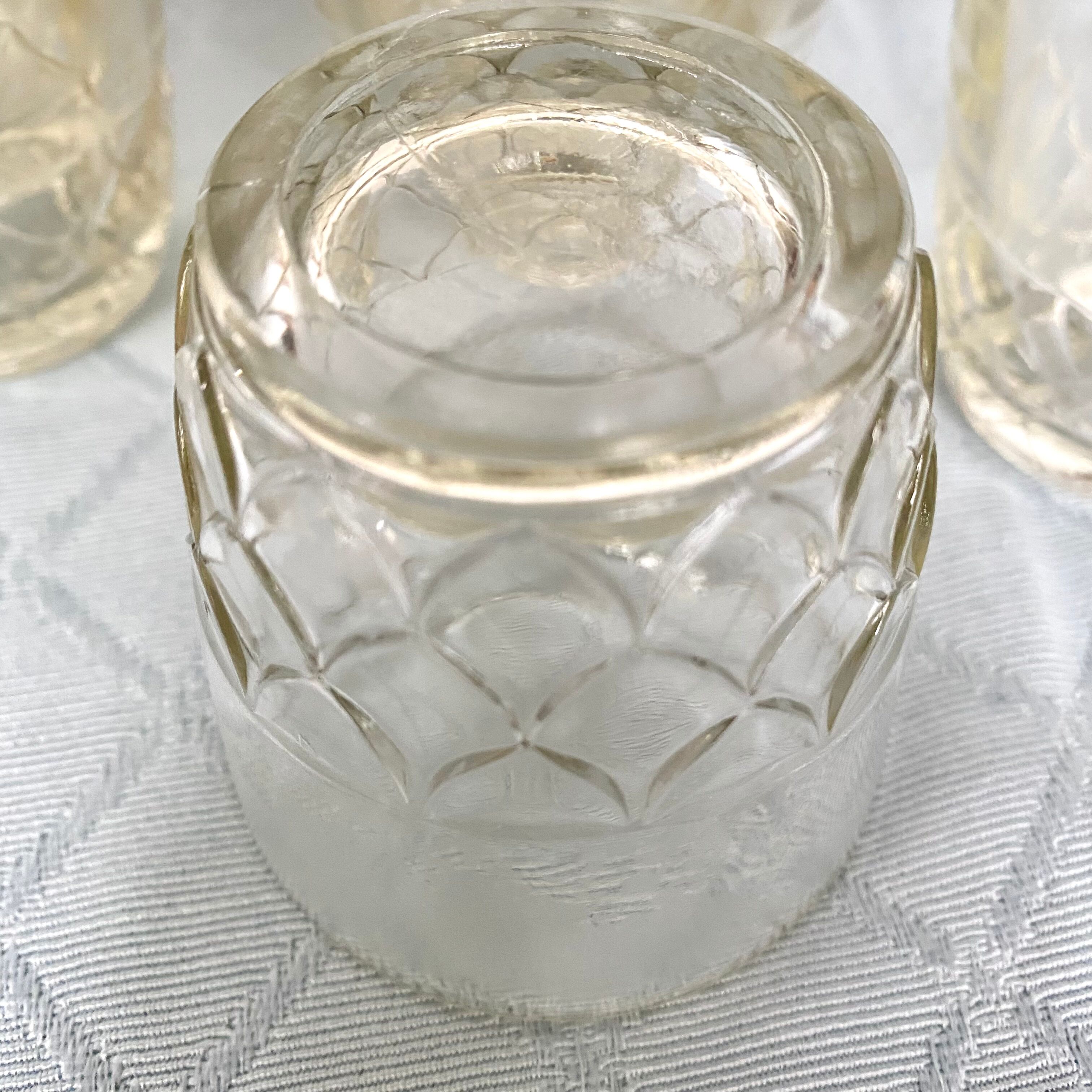Vintage water glasses