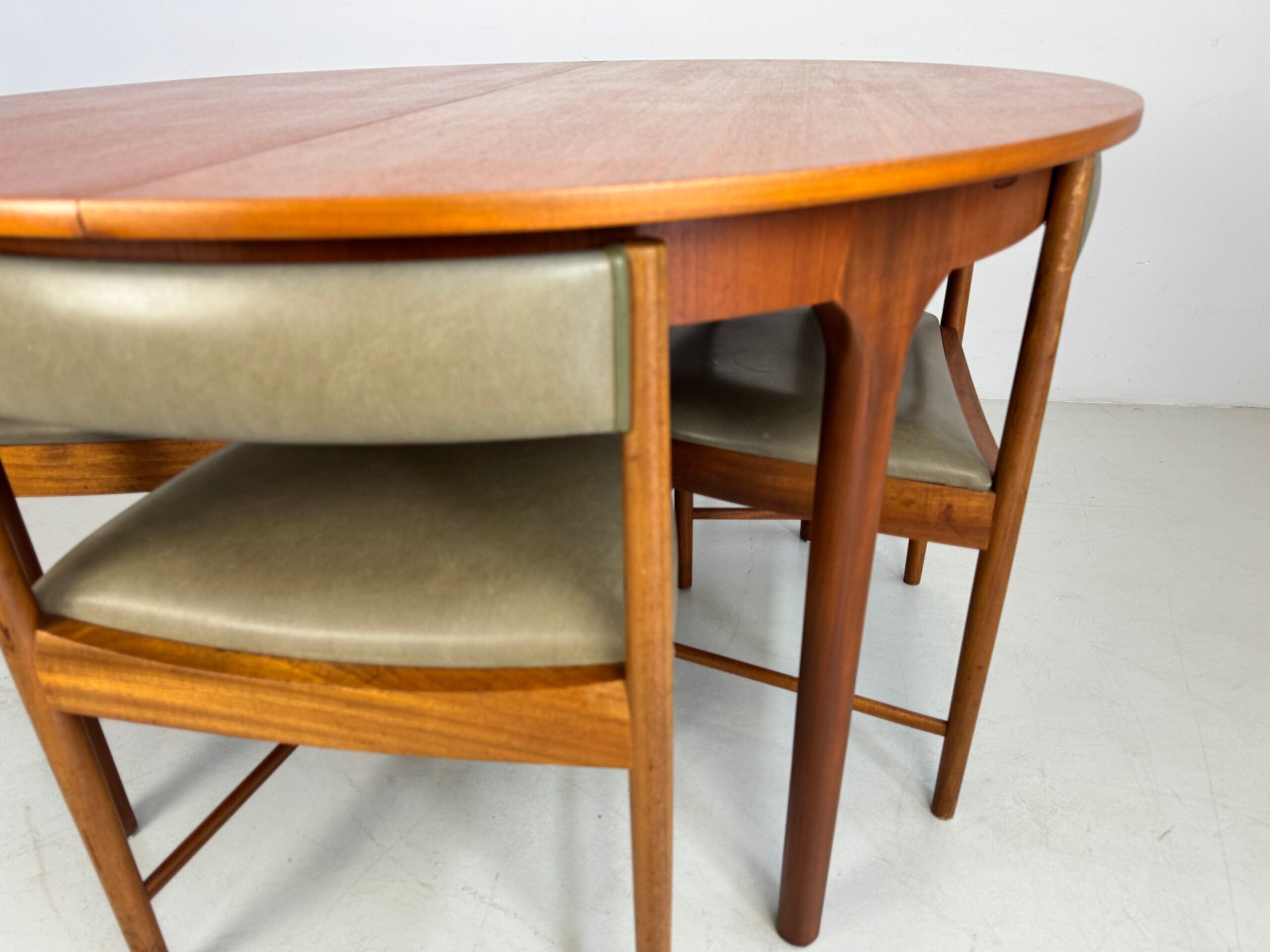 Vintage dining set by McIntosh.
