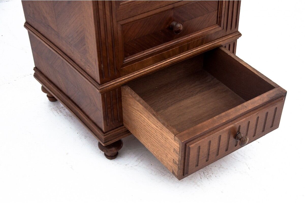 Chest of drawers with a stone top, France, 1900s