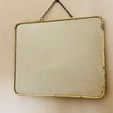 Ancient mirror, wabi-sabi spirit