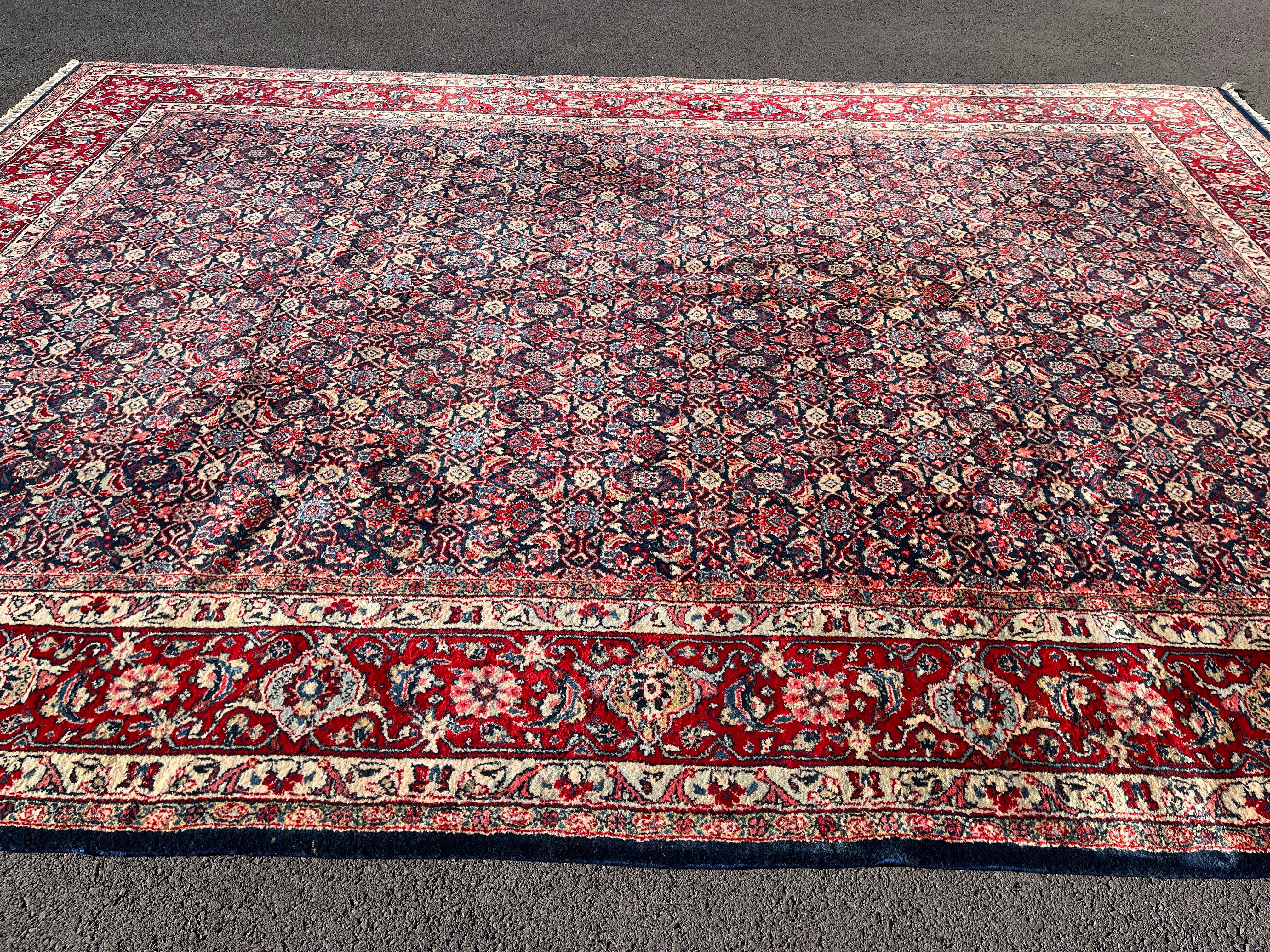 Tapis Sarough Mahal Vers 1960. 340x239 cm