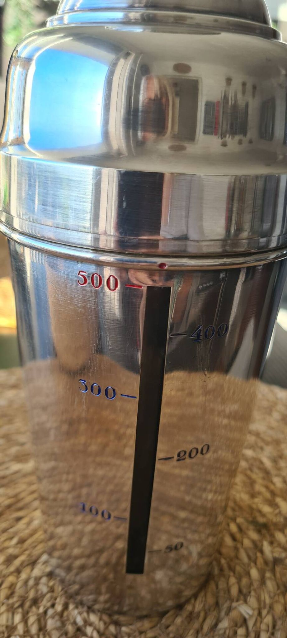 Art Deco Shaker (1939-1959) in silver-plated metal