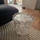 Glass side table