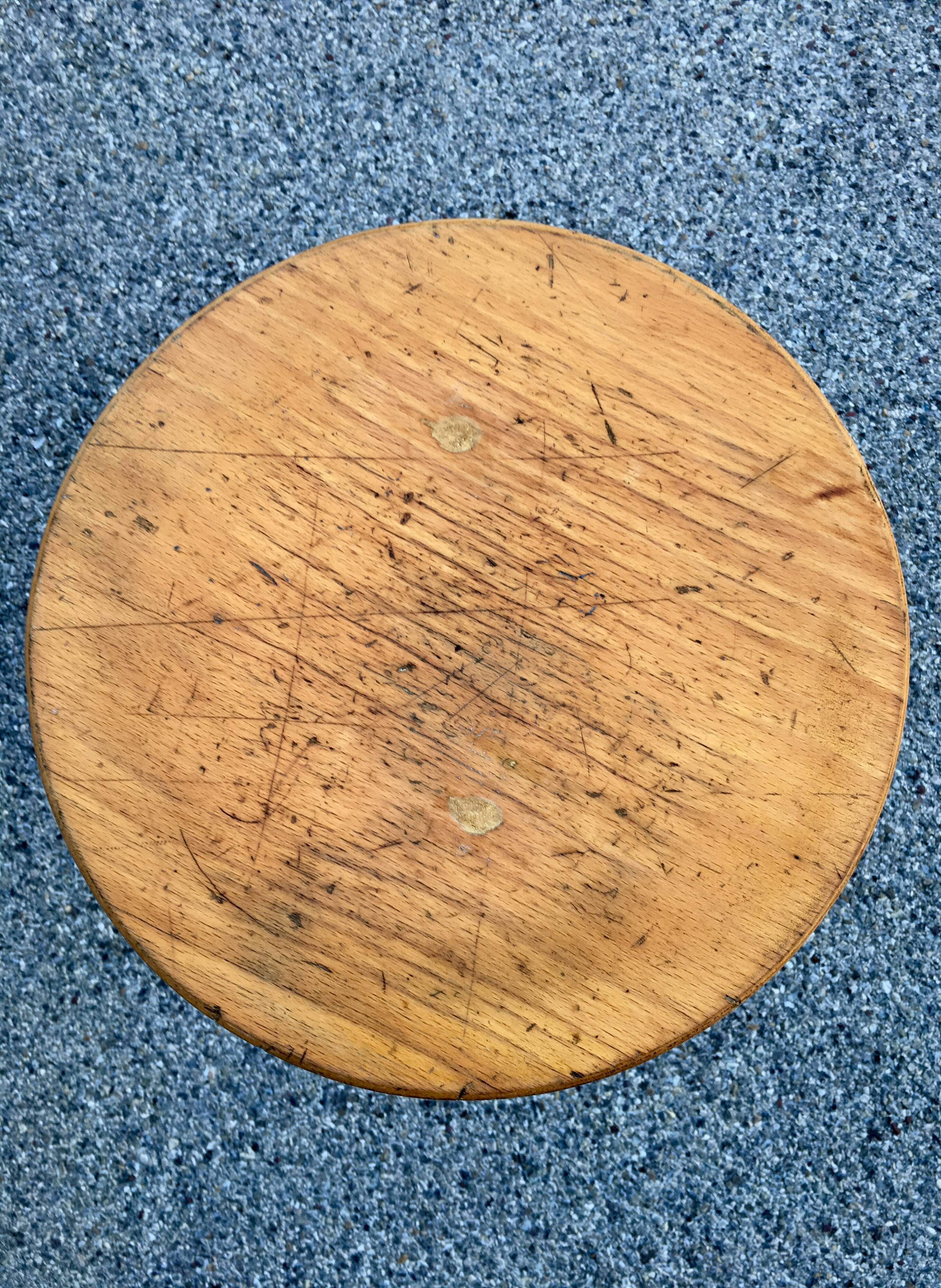 Industrial shop stool