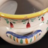 Italian earthenware vase